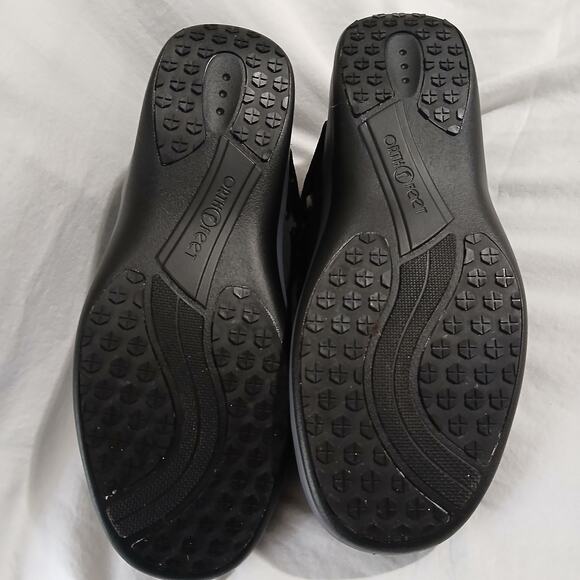 Orthofeet Suede Sherpa Lined Shoes Women’s 8 B Medium Black/Black Step-In heel - Picture 6 of 16